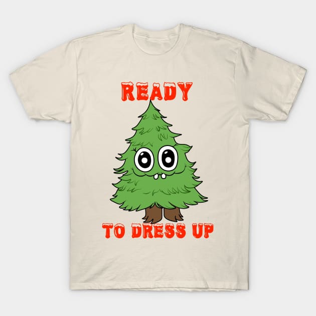 Xmas Tree T-Shirt by HamsterOver